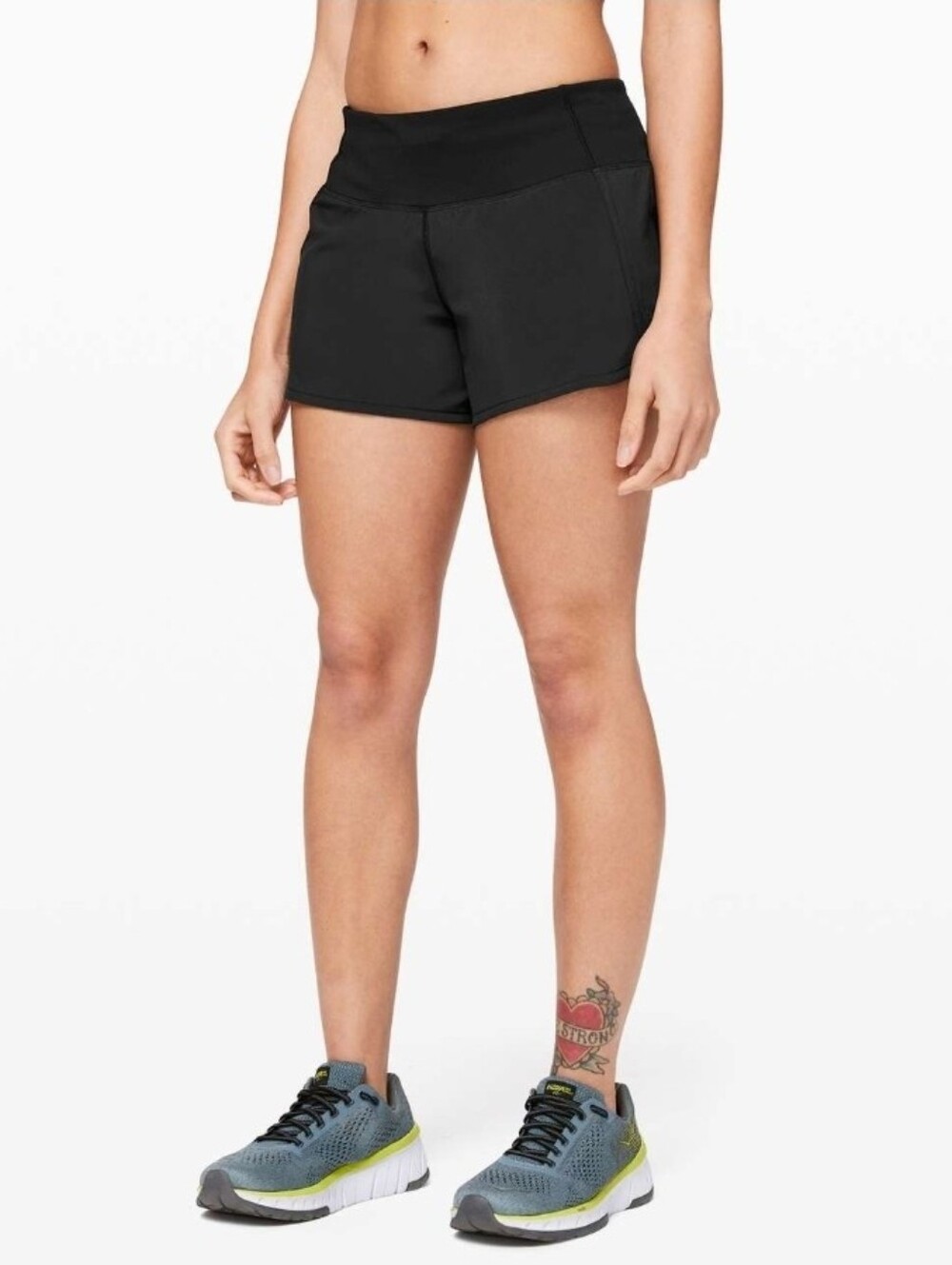 Lululemon Run Times Short II Black Size 8